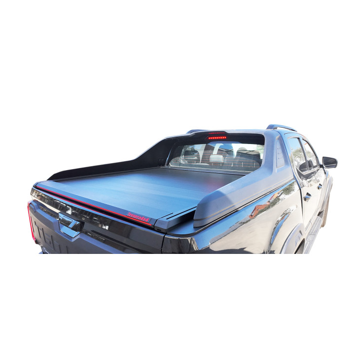 Manual Roll Top Tonneau Bed Cover, Tessera 4x4 Roll+, Maxus T90 EV with OEM Rollbar 2021 - Present - EDK.ro