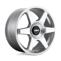 Alloy Wheel, Rotiform R114 SIX, 18x8.5, ET 45, 5x100 / 5x112, 66.56, Silver - EDK.ro