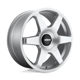 Jantă de Aluminiu, Rotiform R114 SIX, 19x8.5, ET 35, 5x100 / 5x112, 66.56, Argintiu - EDK.ro