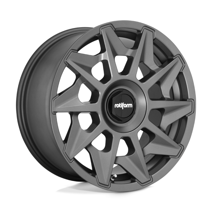 Jantă de Aluminiu, Rotiform R128 CVT, 18x8.5, ET 35, 5x100 / 5x112, 66.6, Antracit - EDK.ro