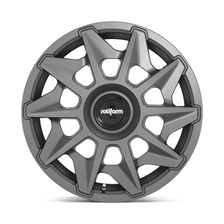 Alloy Wheel, Rotiform R128 CVT, 18x8.5, ET 35, 5x100 / 5x112, 66.6, Anthracite - EDK.ro