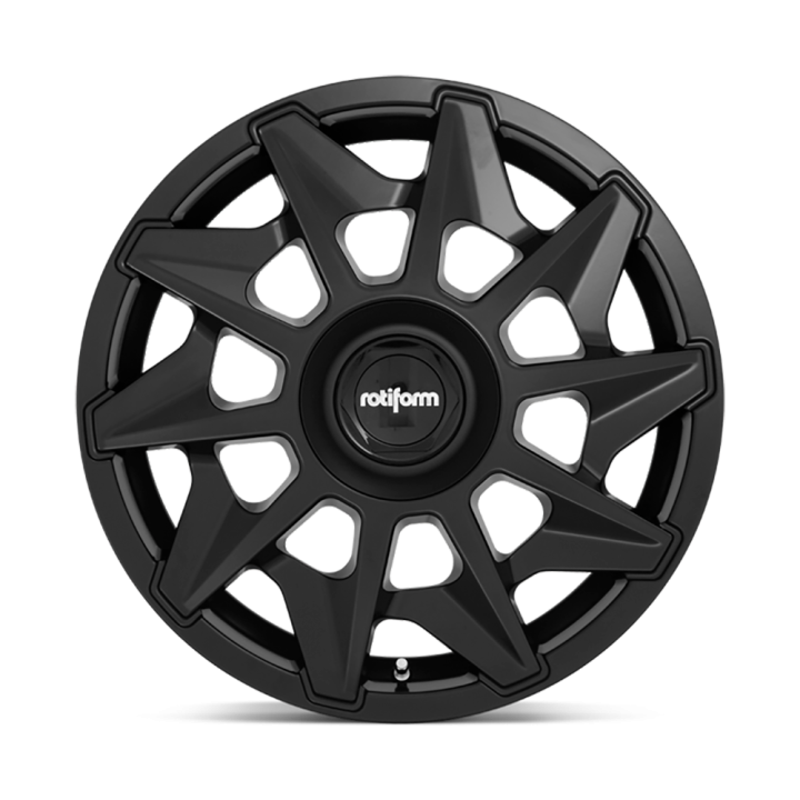 Jantă de Aluminiu, Rotiform R129 CVT, 19x8.5, ET 45, 5x100 / 5x112, 66.56, Negru - EDK.ro