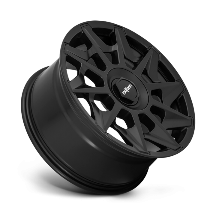 Alloy Wheel, Rotiform R129 CVT, 19x8.5, ET 45, 5x100 / 5x112, 66.56, Black - EDK.ro