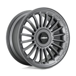 Alloy Wheel, Rotiform R160, 19x8.5, ET 45, 5x100 / 5x112, 66.56, Anthracite - EDK.ro