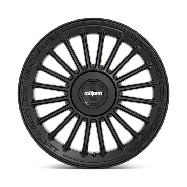 Alloy Wheel, Rotiform R161, 19x8.5, ET 45, 5x100 / 5x112, 66.56, Black - EDK.ro