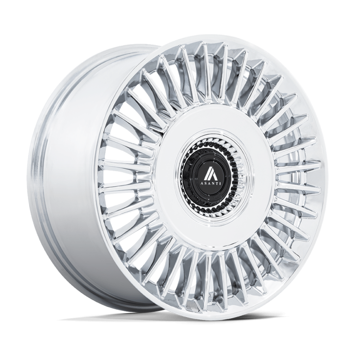 Alloy Wheel, Asanti AB040 TIARA, 20x9.0, ET 45, 5x108 / 5x112, 72.56, Chrome - EDK.ro