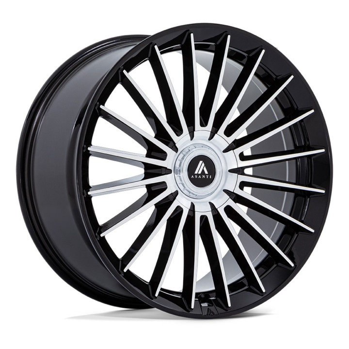 Jantă de Aluminiu, Asanti AB048 VICEROY, 20x9.0, ET 45, 5x108 / 5x112, 72.56, Negru - EDK.ro