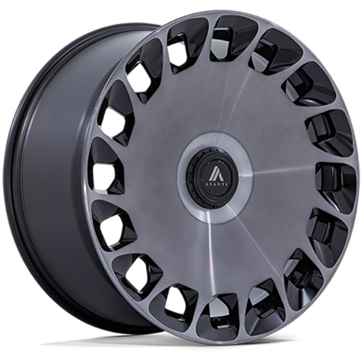 Jantă de Aluminiu, Asanti AB045 ARISTOCRAT, 20x9.0, ET 35, 5x114.3 / 5x112, 72.56, Negru - EDK.ro