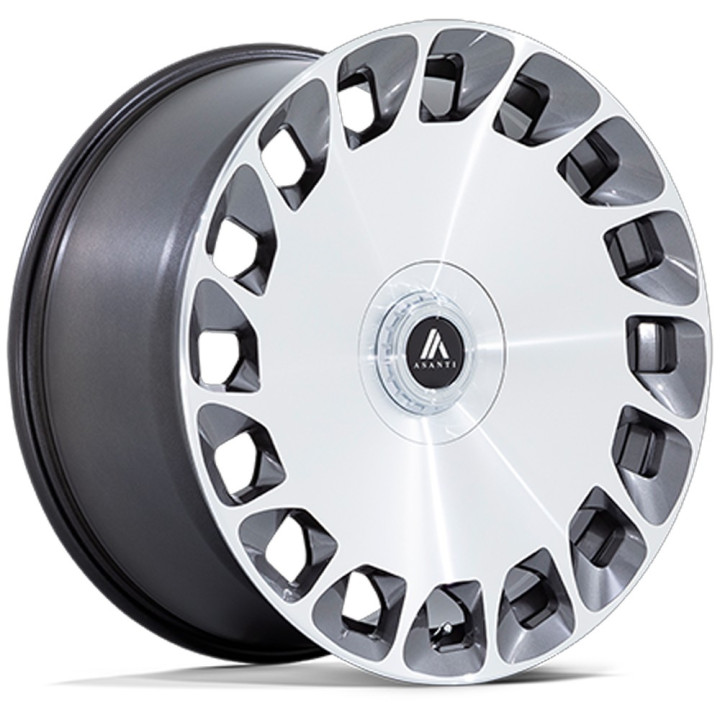 Alloy Wheel, Asanti AB045 ARISTOCRAT, 20x9.0, ET 35, 5x114.3 / 5x112, 72.56, Platinum - EDK.ro