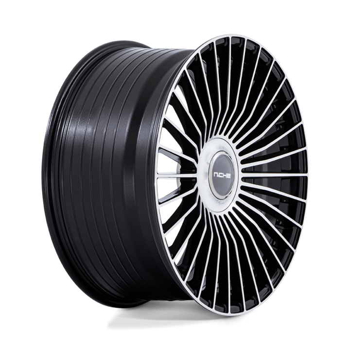 Alloy Wheel, Niche Road Wheels NC282 SERENE, 20x9.0, ET 35, 5x114.3 / 5x112, 72.56, Black - EDK.ro