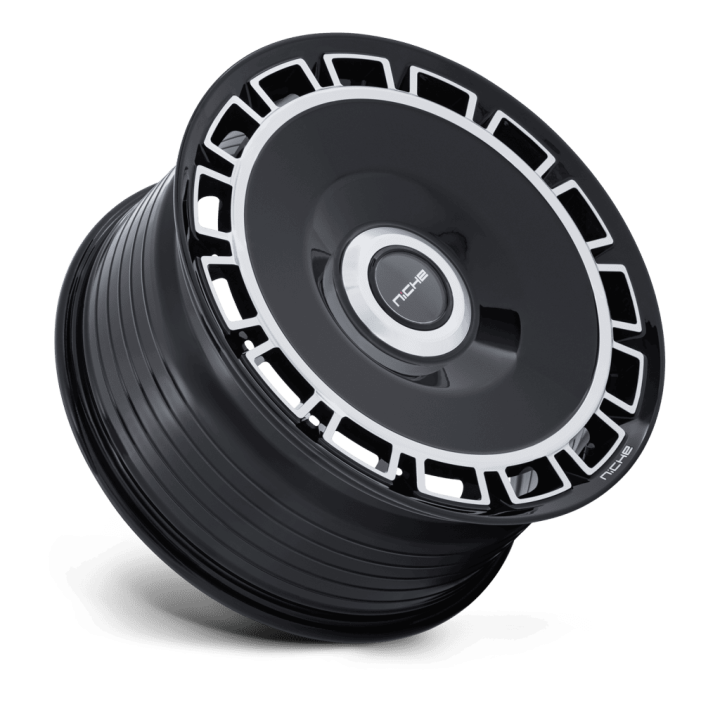 Alloy Wheel, Niche Road Wheels NC287 VENICE, 20x9.0, ET 35, 5x114.3 / 5x112, 72.56, Black - EDK.ro