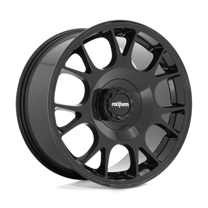 Alloy Wheel, Rotiform R187y, 18x8.5, ET 45, 5x114.3 / 5x112, 72.56, Black - EDK.ro