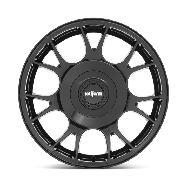 Alloy Wheel, Rotiform R187y, 18x8.5, ET 45, 5x114.3 / 5x112, 72.56, Black - EDK.ro