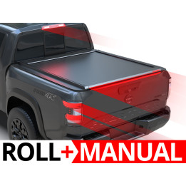 Manual Roll Top Tonneau Bed Cover, Tessera 4x4 Roll+, Nissan Frontier Bed Length 5.0 Feet 2022 - Present - EDK.ro