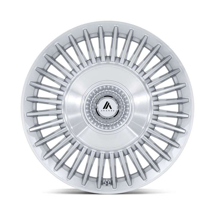 Alloy Wheel, Asanti AB040 TIARA, 22x10.5, ET 38, 5x120 / 5x112, 74.1, Silver - EDK.ro