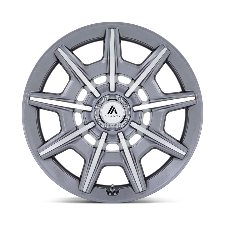 Alloy Wheel, Asanti AB041 ESQUIRE, 22x10.5, ET 38, 5x120 / 5x112, 74.1, Anthracite - EDK.ro