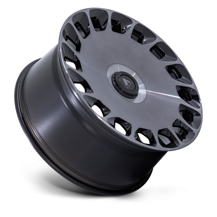 Jantă de Aluminiu, Asanti AB045 ARISTOCRAT, 22x10.5, ET 38, 5x120 / 5x112, 74.1, Negru - EDK.ro