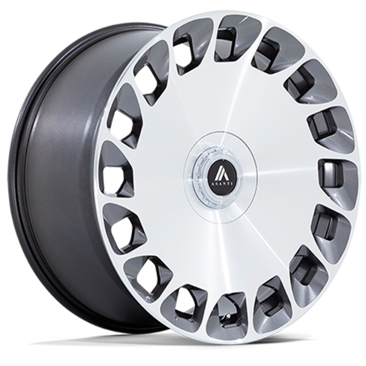 Alloy Wheel, Asanti AB045 ARISTOCRAT, 22x10.5, ET 38, 5x120 / 5x112, 74.1, Platinum - EDK.ro