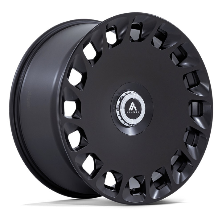 Alloy Wheel, Asanti AB045 ARISTOCRAT, 22x10.5, ET 38, 5x120 / 5x112, 74.1, Black - EDK.ro