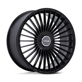 Alloy Wheel, Niche Road Wheels NC282 SERENE, 21x9.0, ET 20, 5x120 / 5x112, 72.56, Black - EDK.ro