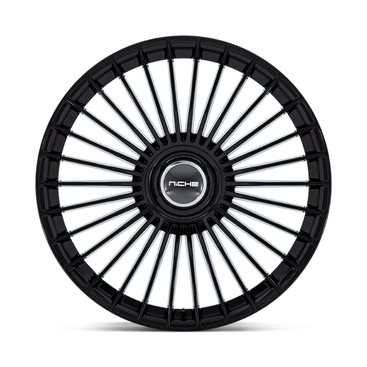 Alloy Wheel, Niche Road Wheels NC282 SERENE, 21x9.0, ET 20, 5x120 / 5x112, 72.56, Black - EDK.ro