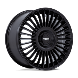 Alloy Wheel, Rotiform RC202 GRZ, 22x10.0, ET 20, 5x120 / 5x112, 72.56, Black - EDK.ro