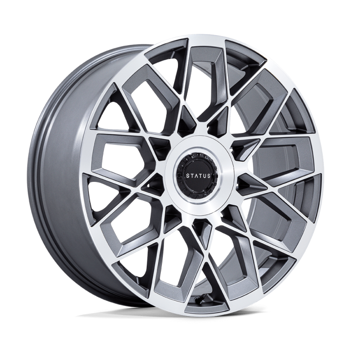 Alloy Wheel, STATUS ST005 MATRIX, 22x9.5, ET 20, 5x120 / 5x112, 74.1, Red - EDK.ro