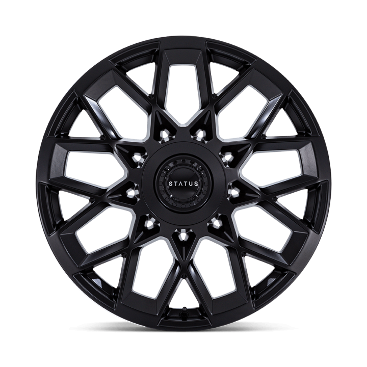 Alloy Wheel, STATUS ST005 MATRIX, 22x9.5, ET 20, 5x120 / 5x112, 74.1, Black - EDK.ro