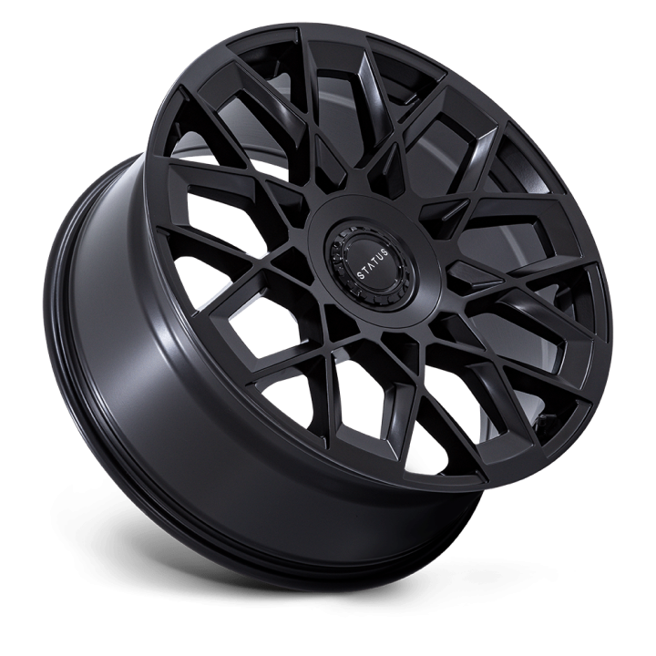 Jantă de Aluminiu, STATUS ST005 MATRIX, 22x9.5, ET 20, 5x120 / 5x112, 74.1, Negru - EDK.ro