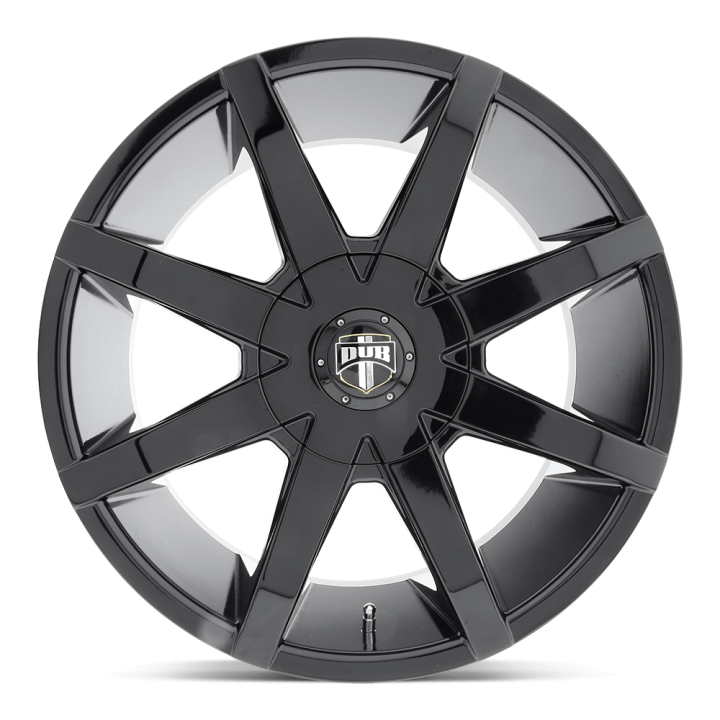Alloy Wheel, DUB S110 PUSH, 22x9.5, ET 32, 5x127 / 5x112, 72.56, Black - EDK.ro