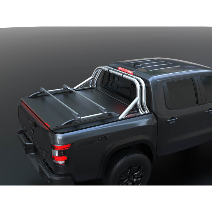 Manual Roll Top Tonneau Bed Cover, Tessera 4x4 Roll+, Nissan Frontier Bed Length 6.1 Feet 2022 - Present - EDK.ro