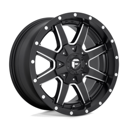 Jantă de Aluminiu, FUEL D538 MAVERICK, 18x9.0, ET -12, 5x114.3 / 5x127, 78.1, Negru - EDK.ro