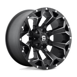Alloy Wheel, FUEL D546 ASSAULT, 20x9.0, ET 1, 5x114.3 / 5x127, 78.1, Black - EDK.ro