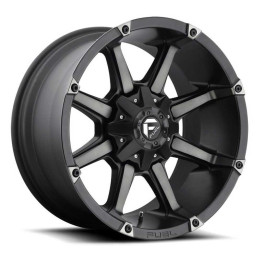 Alloy Wheel, FUEL D556 COUPLER, 17x9.0, ET -12, 5x114.3 / 5x127, 72.56, Black - EDK.ro