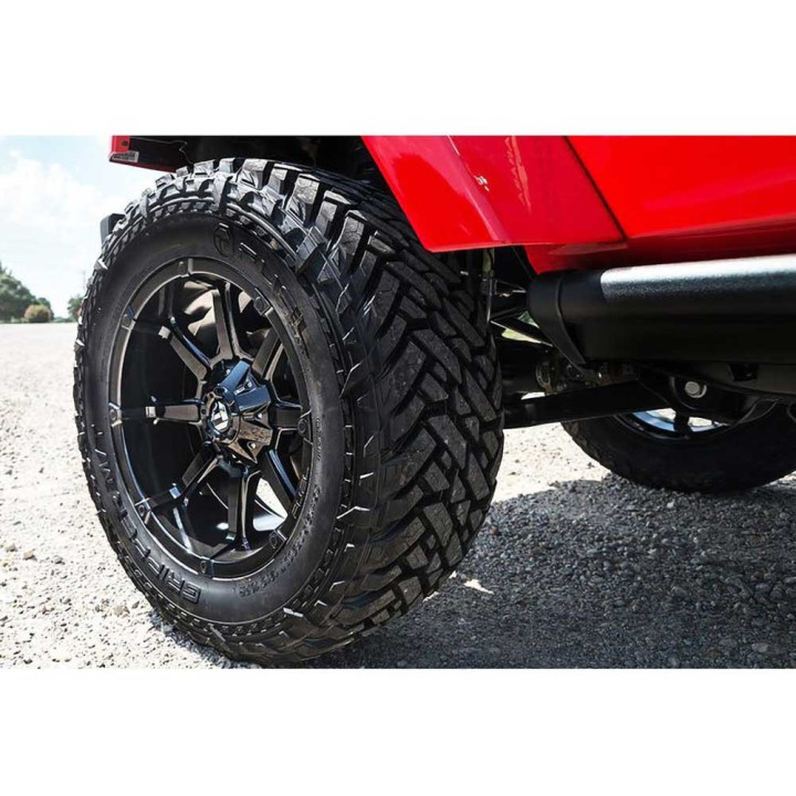 Alloy Wheel, FUEL D556 COUPLER, 17x9.0, ET -12, 5x114.3 / 5x127, 72.56, Black - EDK.ro