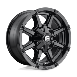 Jantă de Aluminiu, FUEL D575 COUPLER, 18x9.0, ET -12, 5x114.3 / 5x127, 78.1, Negru - EDK.ro