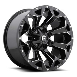 Jantă de Aluminiu, FUEL D576 ASSAULT, 17x9.0, ET -12, 5x114.3 / 5x127, 78.1, Negru - EDK.ro