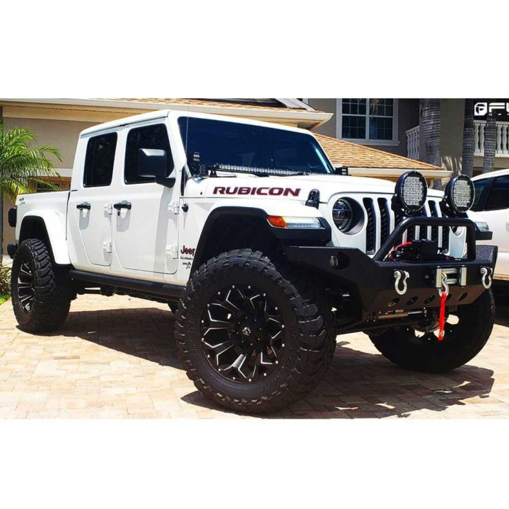 Alloy Wheel, FUEL D576 ASSAULT, 17x9.0, ET -12, 5x114.3 / 5x127, 78.1, Black - EDK.ro