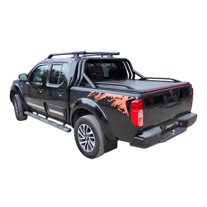Închidere de Benă Tip Rulou Manual, Tessera 4x4 Roll+, Nissan Navara Cabină Dublă Lungime Benă 5.1 Feet 2004 - 2015 - EDK.ro