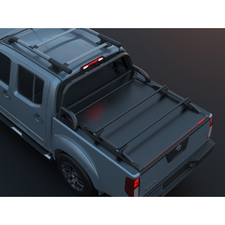 Manual Roll Top Tonneau Bed Cover, Tessera 4x4 Roll+, Nissan Navara Double Cab Bed Length 5.4 Feet 2004 - 2015 - EDK.ro