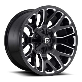 Alloy Wheel, FUEL D623 WARRIOR, 20x9.0, ET 20, 5x114.3 / 5x127, 78.1, Black - EDK.ro