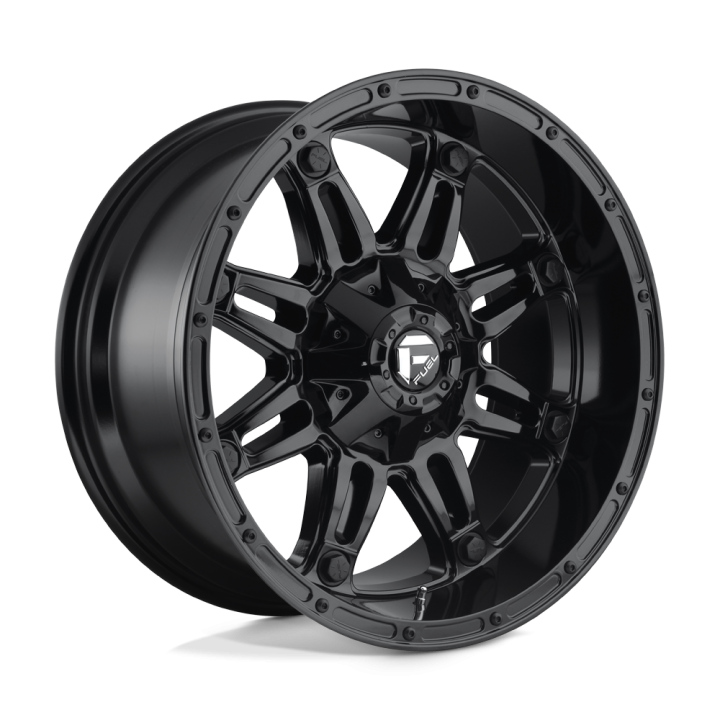 Jantă de Aluminiu, FUEL D625 HOSTAGE, 17x9.0, ET -12, 5x114.3 / 5x127, 78.1, Negru - EDK.ro