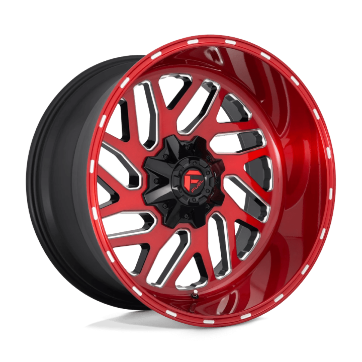 Alloy Wheel, FUEL D691 TRITON, 20x10.0, ET -18, 5x114.3 / 5x127, 78.1, Red - EDK.ro