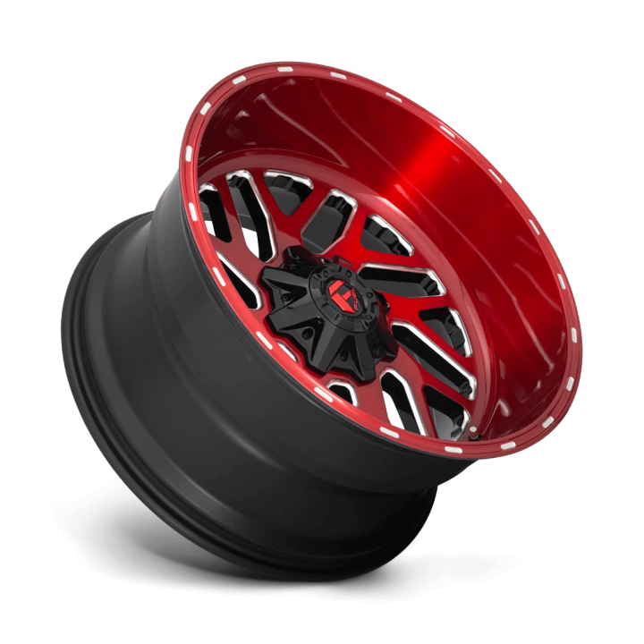 Jantă de Aluminiu, FUEL D691 TRITON, 20x10.0, ET -18, 5x114.3 / 5x127, 78.1, Roșu - EDK.ro