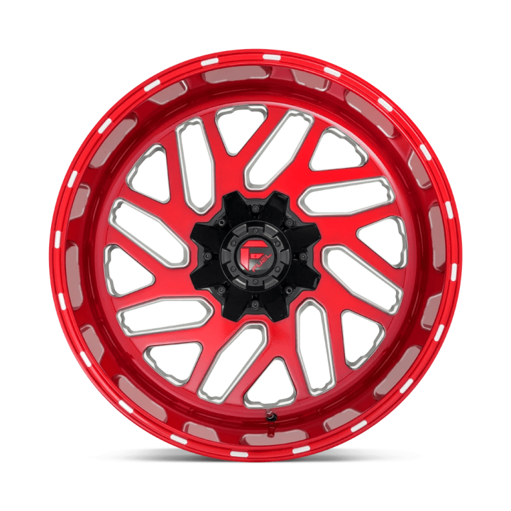 Alloy Wheel, FUEL D691 TRITON, 20x10.0, ET -18, 5x114.3 / 5x127, 78.1, Red - EDK.ro