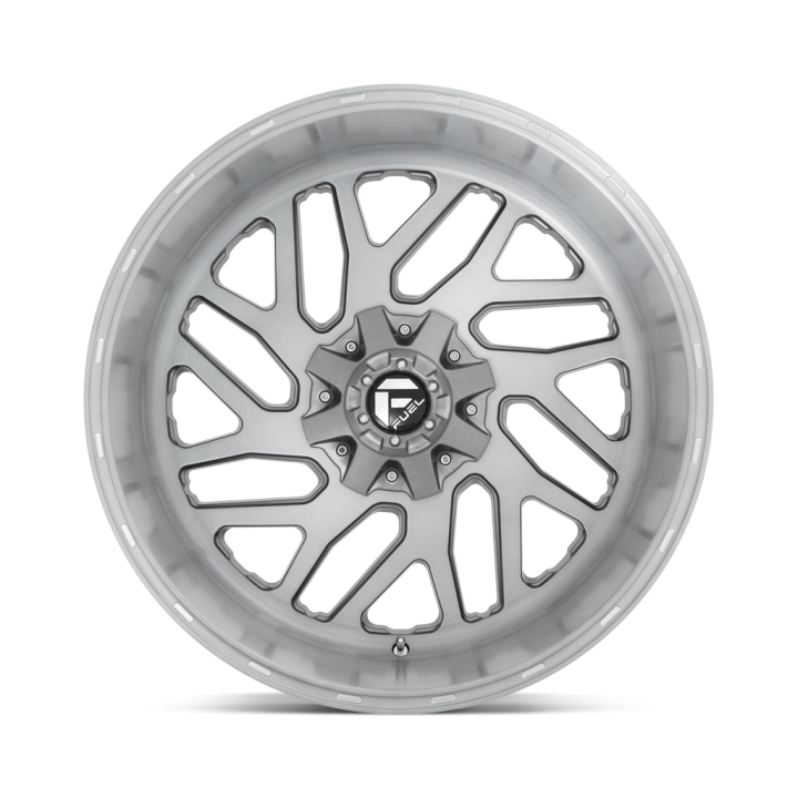 Jantă de Aluminiu, FUEL D715 TRITON, 20x10.0, ET -18, 5x114.3 / 5x127, 78.1, Gri Metalizat - EDK.ro