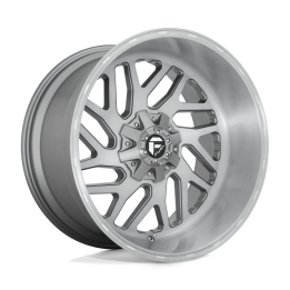Jantă de Aluminiu, FUEL D715 TRITON, 22x10.0, ET -18, 5x114.3 / 5x127, 78.1, Gri Metalizat - EDK.ro