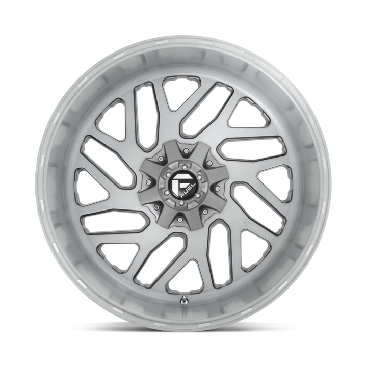 Jantă de Aluminiu, FUEL D715 TRITON, 22x10.0, ET -18, 5x114.3 / 5x127, 78.1, Gri Metalizat - EDK.ro