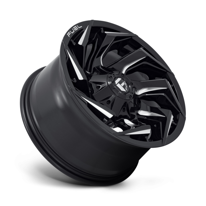 Jantă de Aluminiu, FUEL D753 REACTION, 18x9.0, ET -12, 5x114.3 / 5x127, 78.1, Negru - EDK.ro
