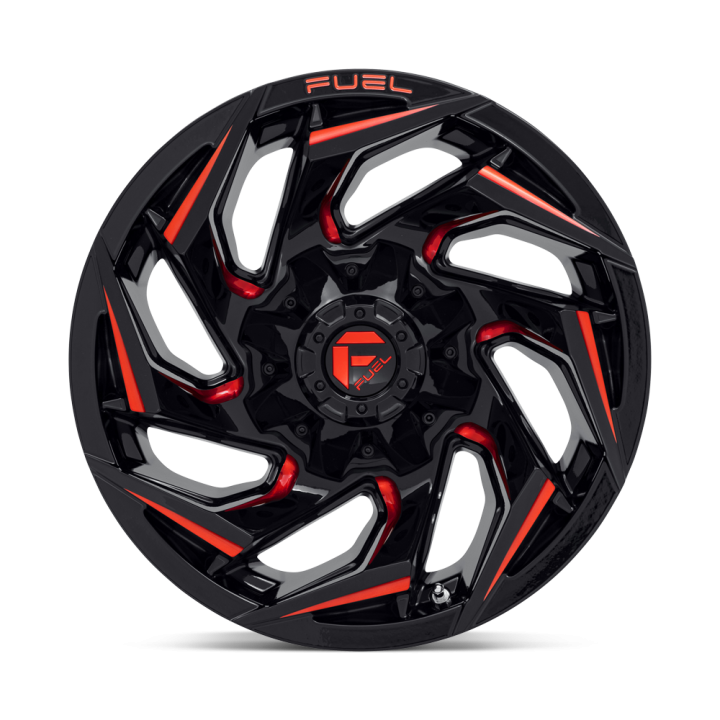 Jantă de Aluminiu, FUEL D755 REACTION, 18x9.0, ET -12, 5x114.3 / 5x127, 78.1, Negru - EDK.ro